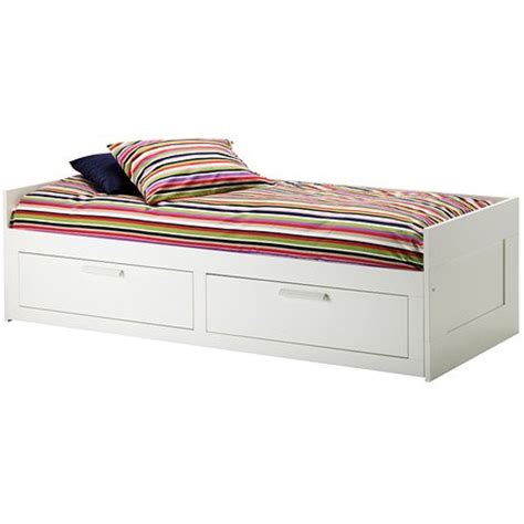 7 ⅛" depth/height. . Ikea twin bed